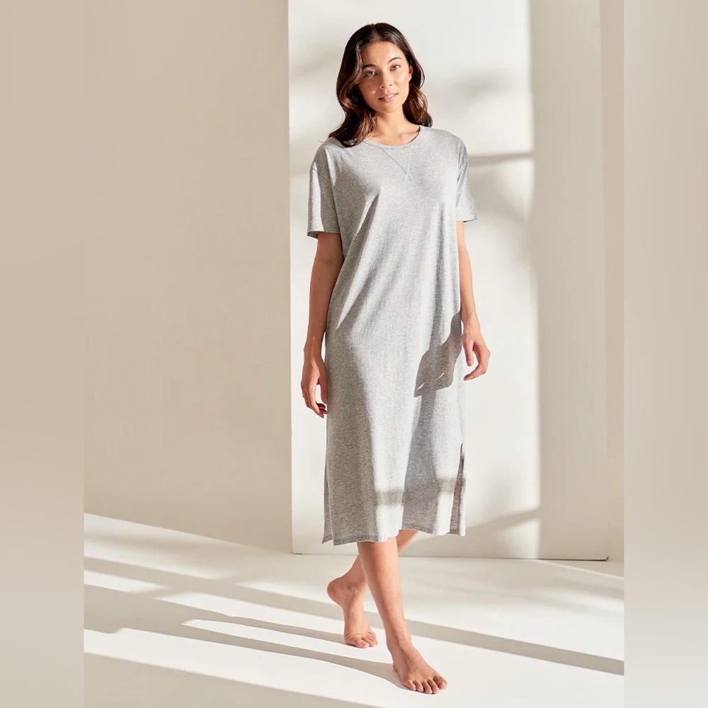 Papinelle Jada Organic Cotton Knit Nightgown XL
